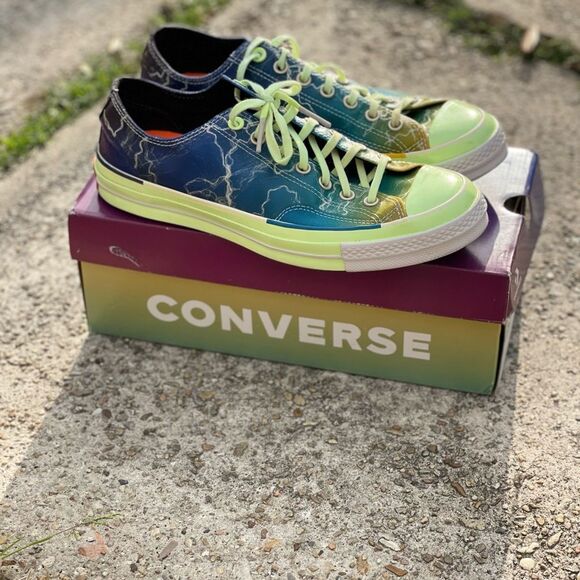 Converse Chuck 70 Low Pigalle Lightning Storm Mens 9.5 - Picture 10 of 10